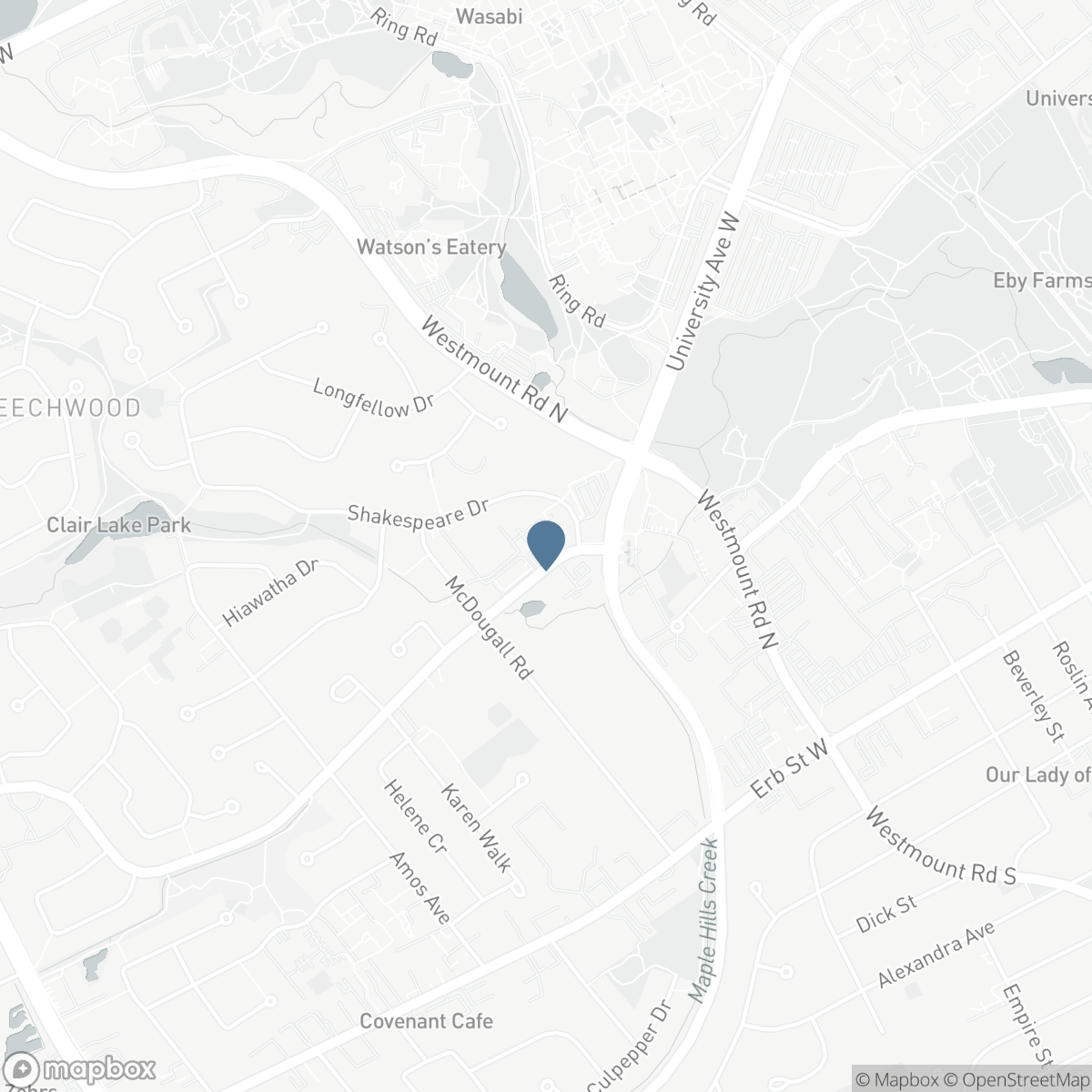 250 KEATS Way Unit# 6, Waterloo, Ontario N2L 6J5